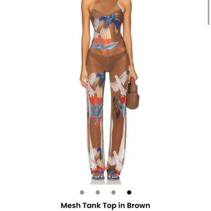 Juliet Johnstone Mesh Tank Top